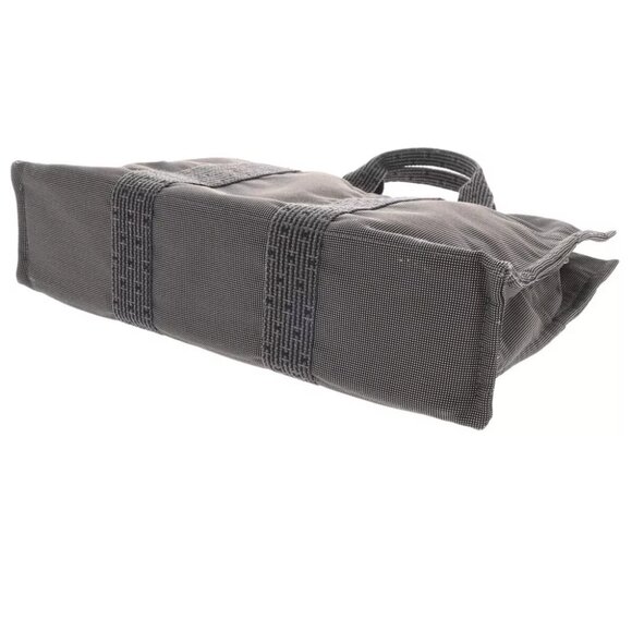 HERMES MM tote bag Her Line Grey unisex - Picture 3 of 12